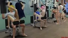 تشغيل تسلسل هنتاي ناروتو 67 هيناتا ، نهر ساكورا ، ino و encampen مارس الجنس القيام بعمل outs sexy beseem hot wives
