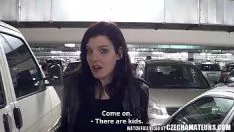 Play Nonprofessional show-off pair fuck in mall