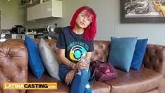 Play Petite innocent red head latina casting bj and wet pussy fuck facial