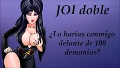 تشغيل كيفية إرضاء سيدة شيطان: JOI مزدوج وهزات الجماع المكثفة