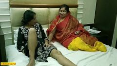 Putar Istri Desi berbagi penis suami dengan kekasih Bangla di Threesome!